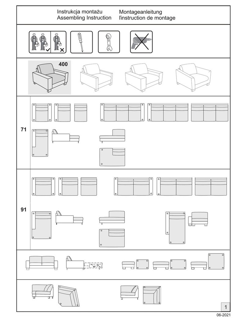 Cantus 0812006701 Assembling Instruction Cantus 0812006701 Assembling Instruction