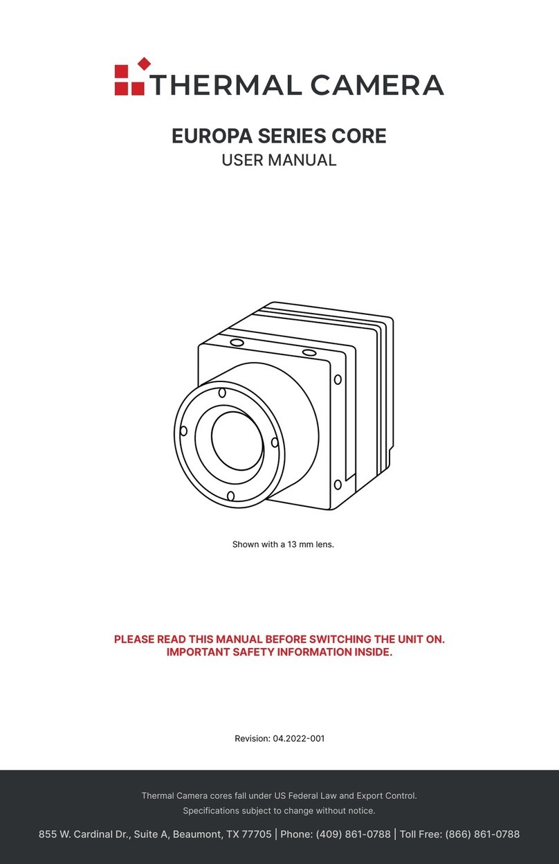 Thermal Camera EUROPA Series User manual
