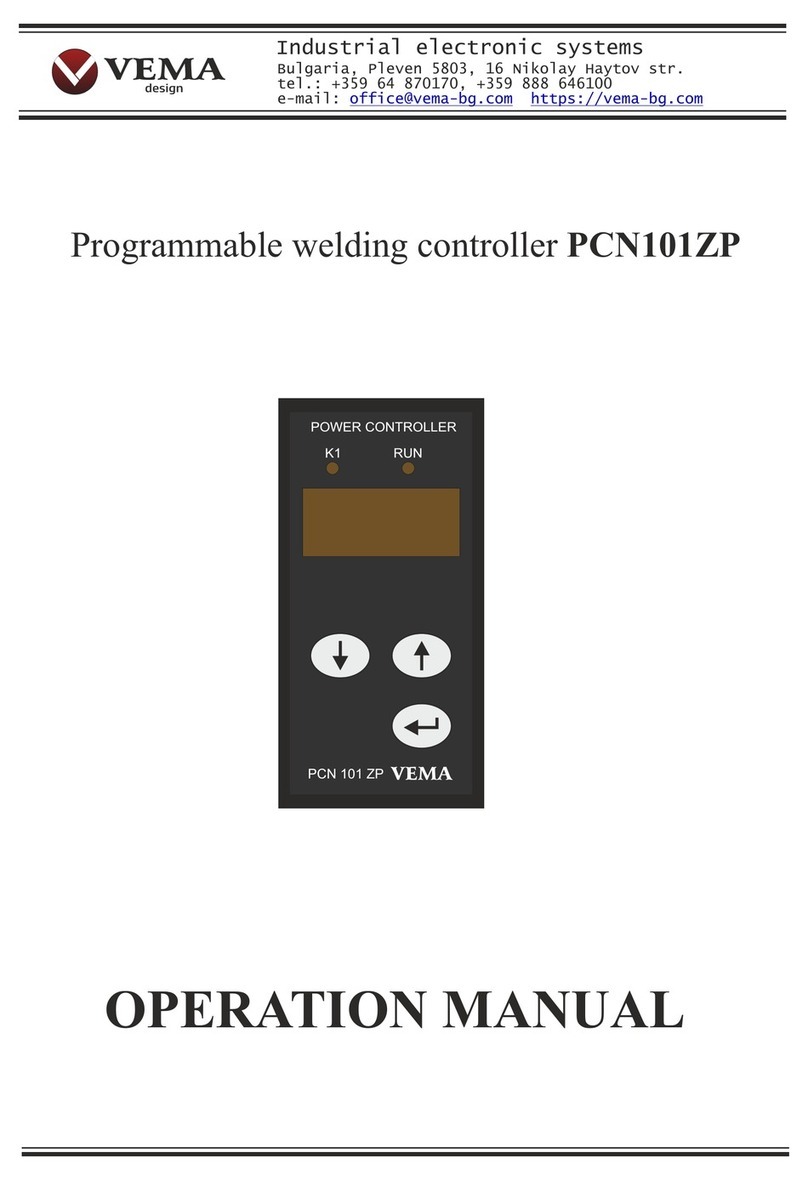 VEMA PCN101ZP Operation manual