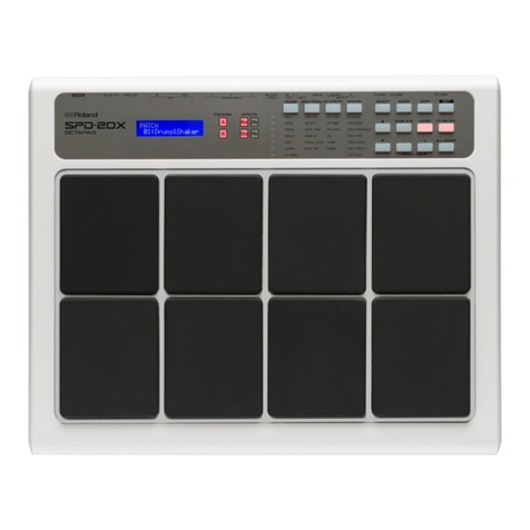 OCTAPAD SPD-20X Service manual