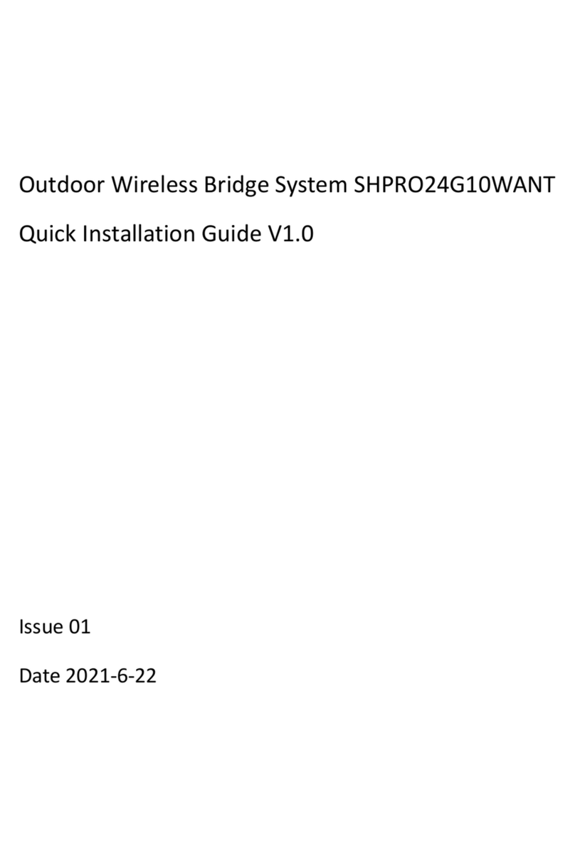 Dongguan Sunhans Technology SHPRO24G10WANT Quick installation guide