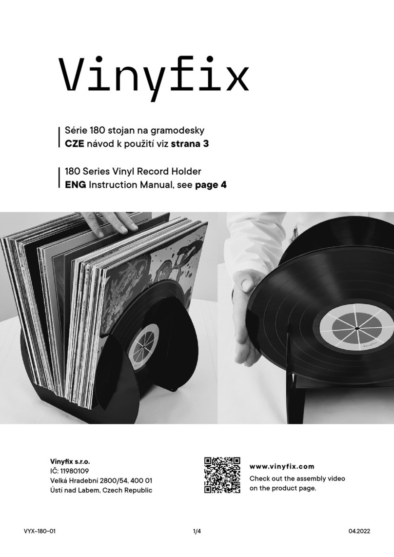 Vinyfix 180 Series instruction manual