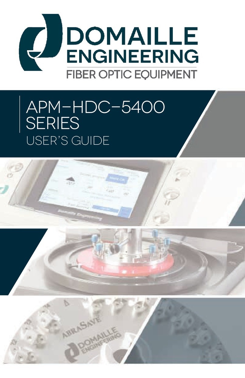 DOMAILLE ENGINEERING APM-HDC-5400 Series user guide