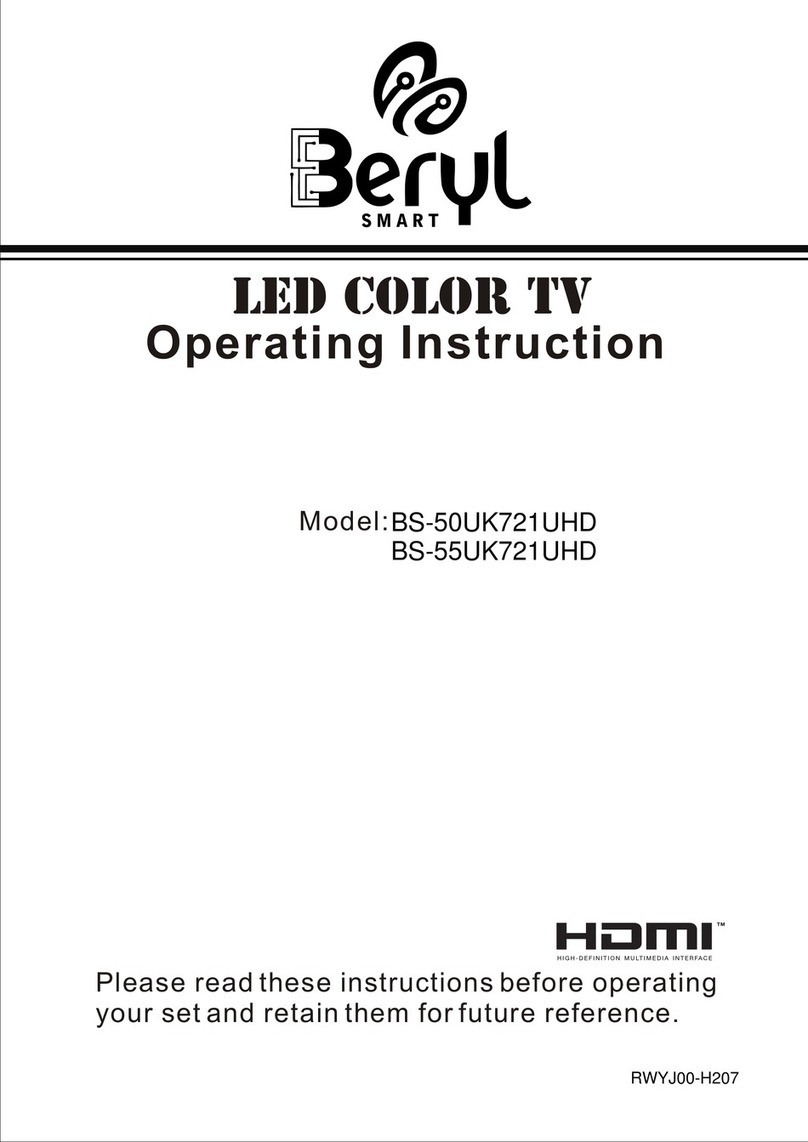 Beryl Smart BS-50UK721UHD User manual