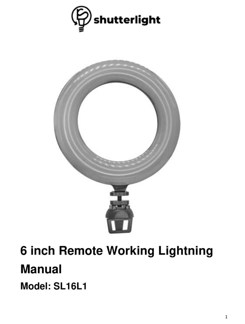 shutterlight SL16L1 manual
