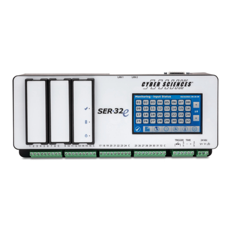 Cyber Sciences CyTime SER-32e quick start guide
