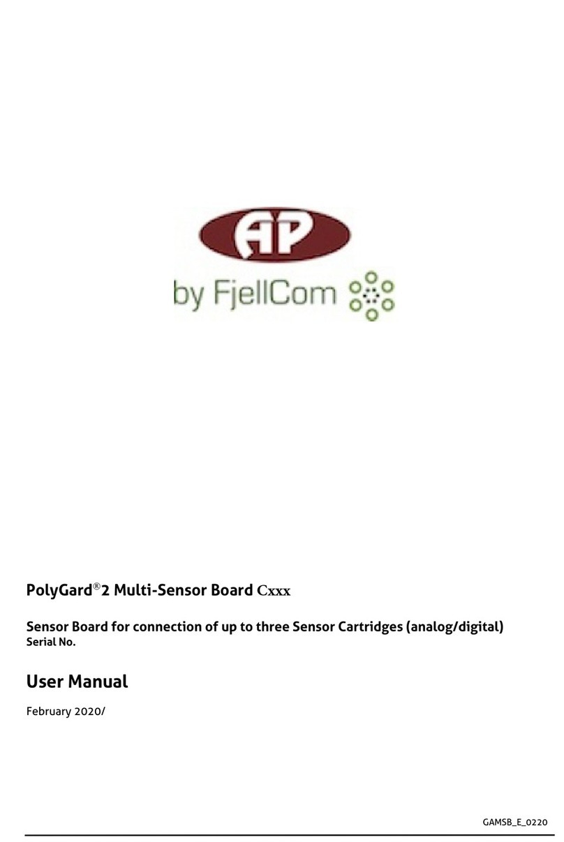 FJELLCOM AP Polygard Multi Sensor Board user manual