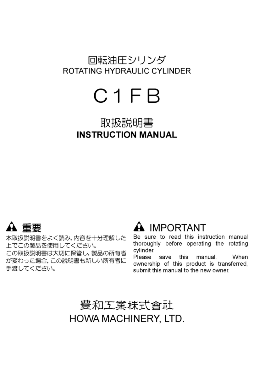 HOWA MACHINERY C1FB instruction manual