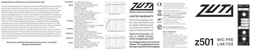 Zuta z501 quick start guide