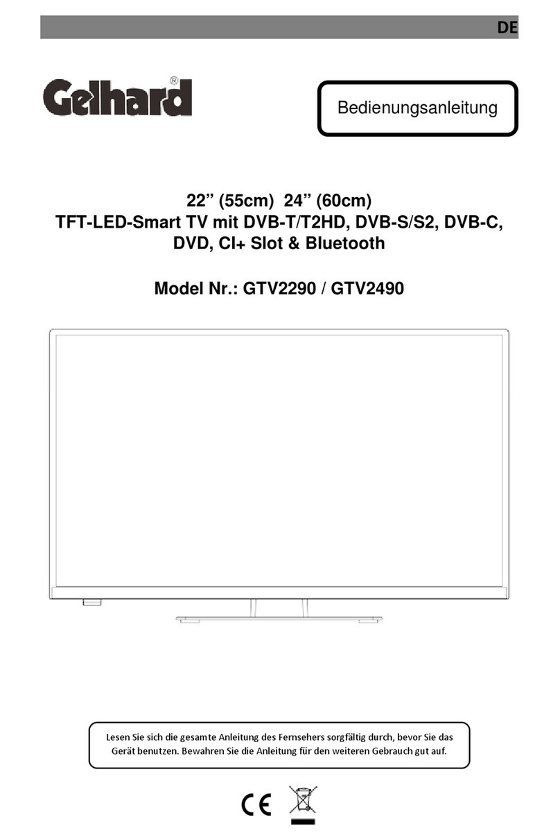 Gelhard GTV2290 user manual