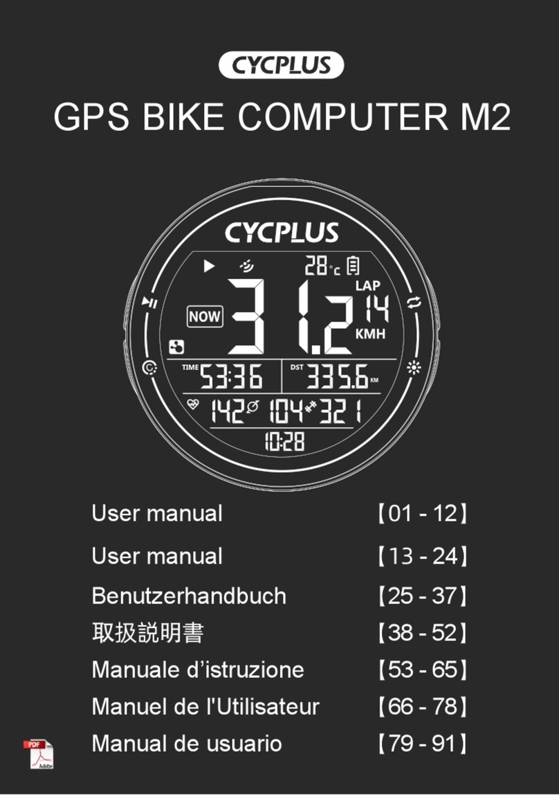 Cycplus M2 User manual
