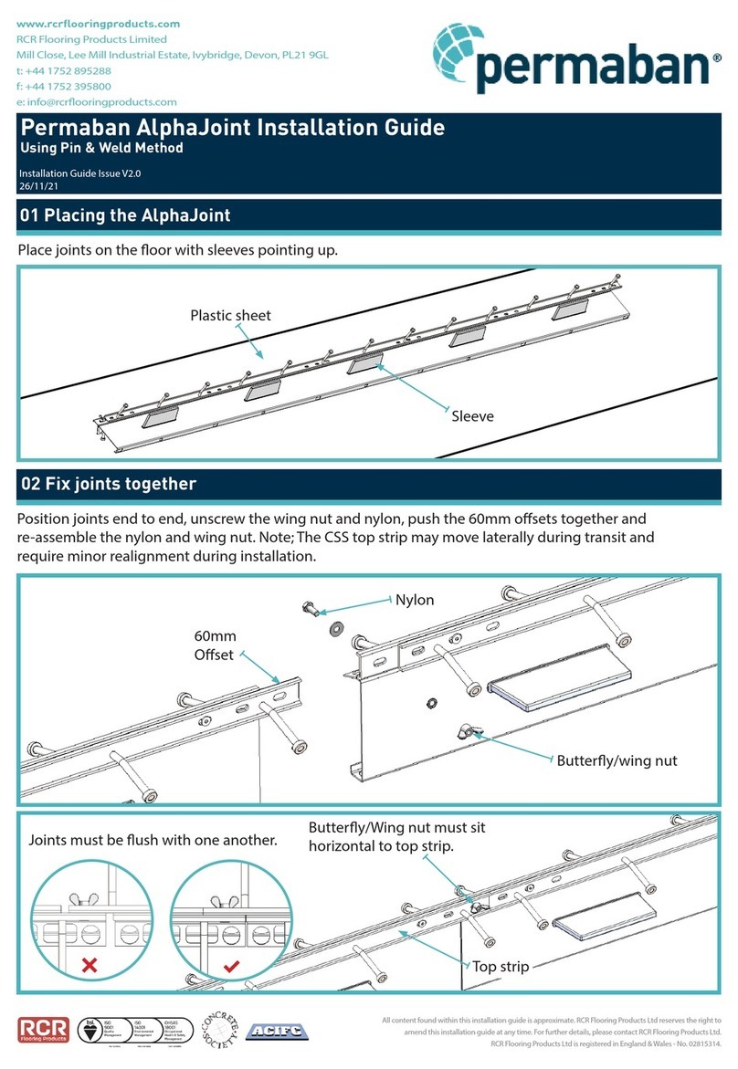 permaban Alpha Joint User manual