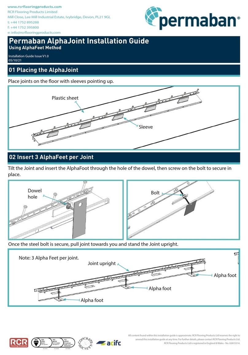 permaban Alpha Joint User manual