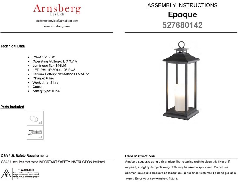 Arnsberg Epoque Assembly instructions