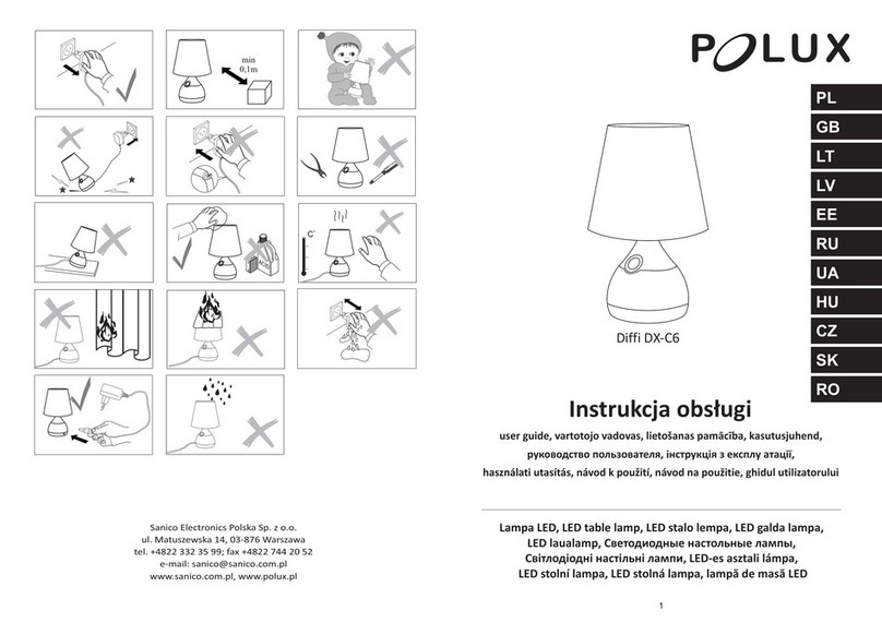 POLUX Diffi DX-C6 user guide