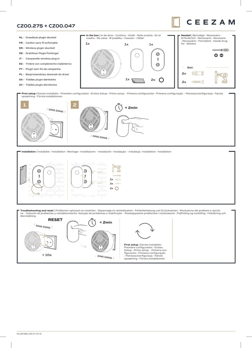 CEEZAM CZ00.275 manual
