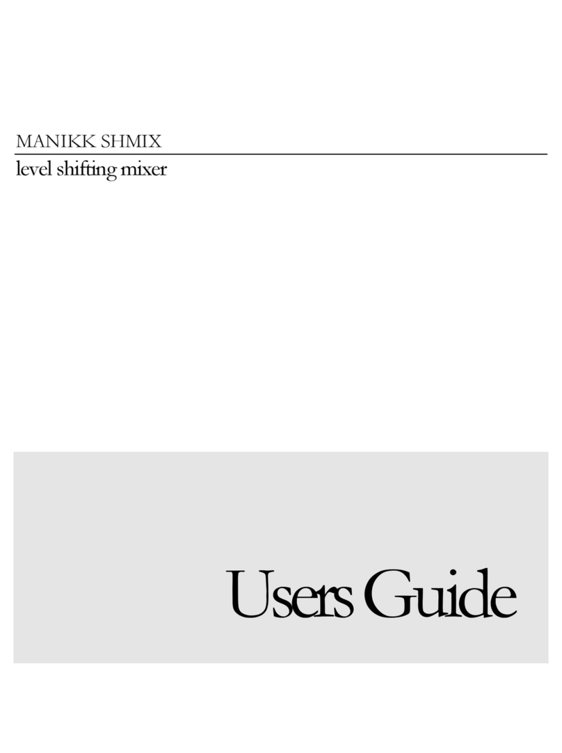 MANIKK SHMIX user guide