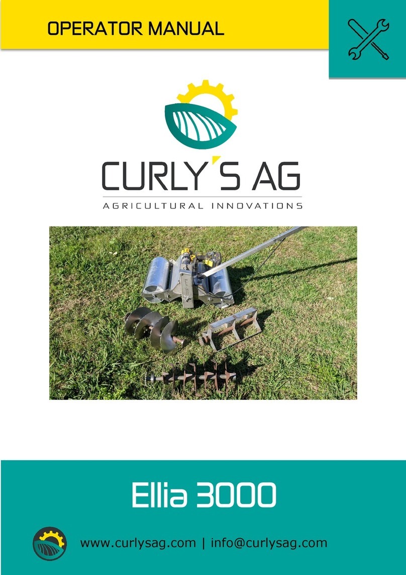 CURLY'S AG Ellia 3000 User manual