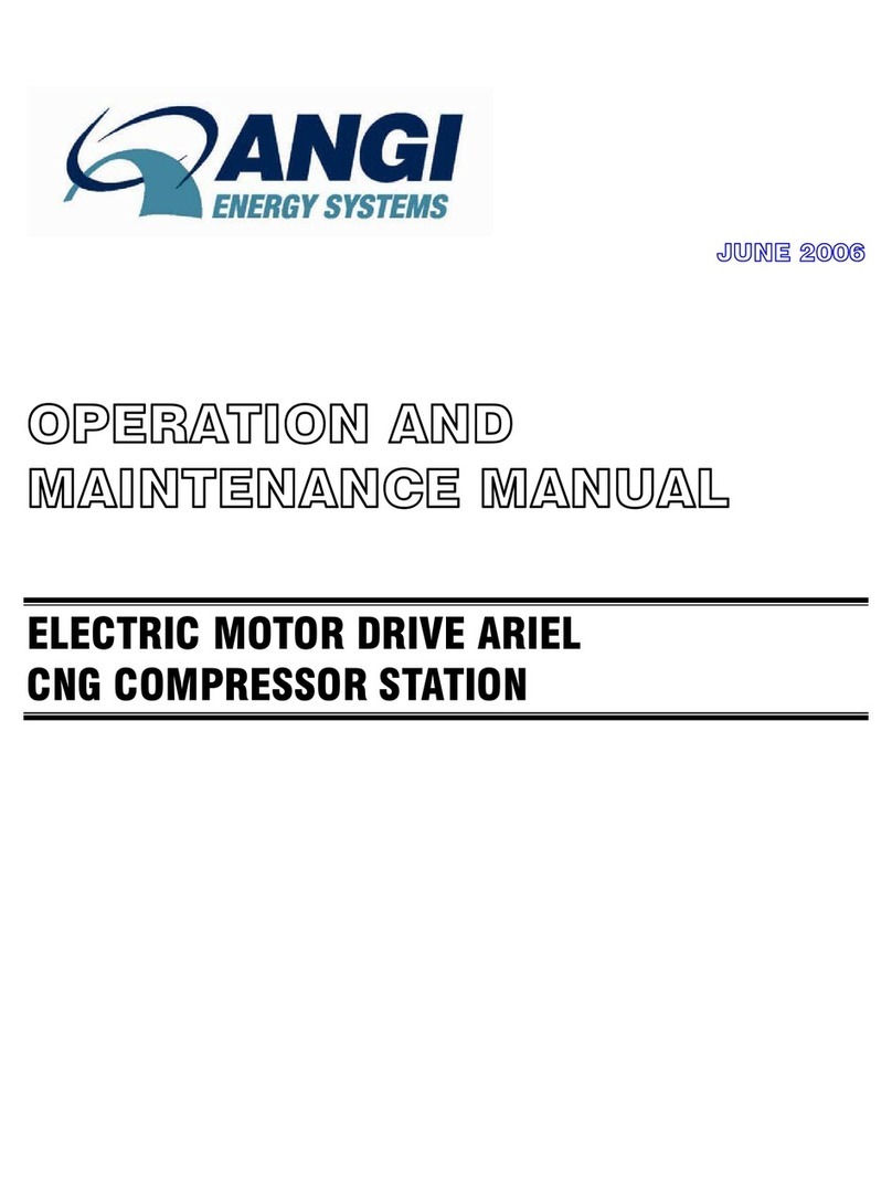 ANGI ENERGY SYSTEMS CNG Operation and maintenance manual ANGI ENERGY SYSTEMS CNG Operation and maintenance manual