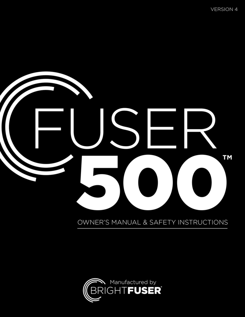 BRIGHTFUSER FUSER500 Assembly instructions