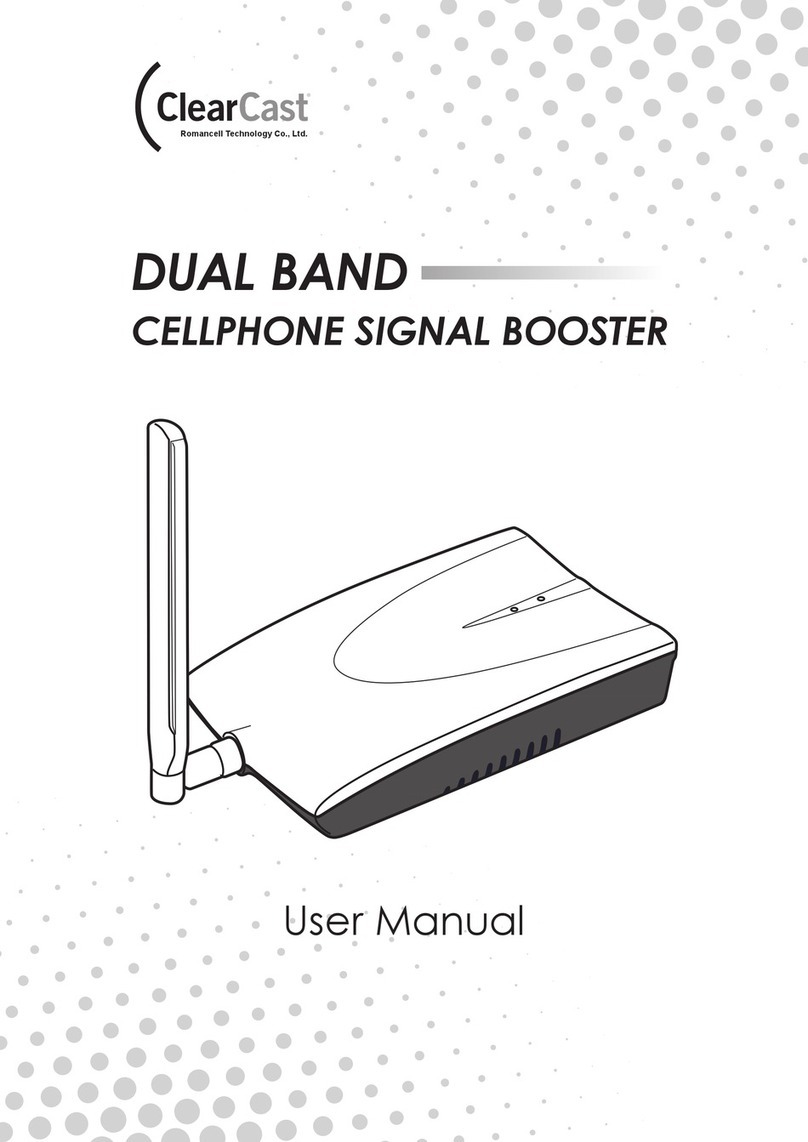 ClearCast DUAL BAND user manual
