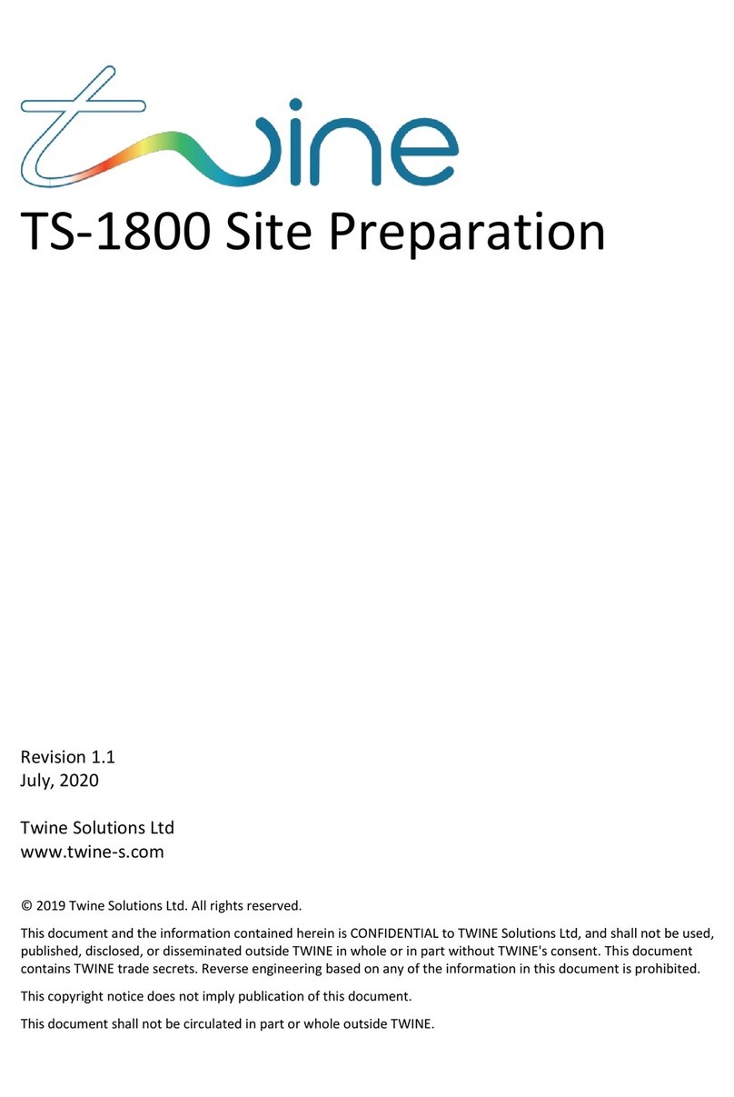 Twine TS-1800 Site Preparation