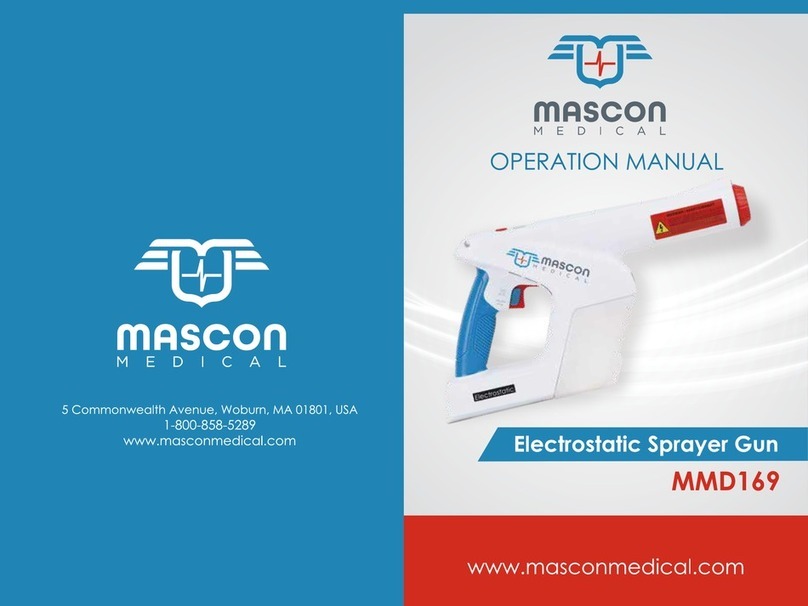 Mascon medical MMD169 Operation manual