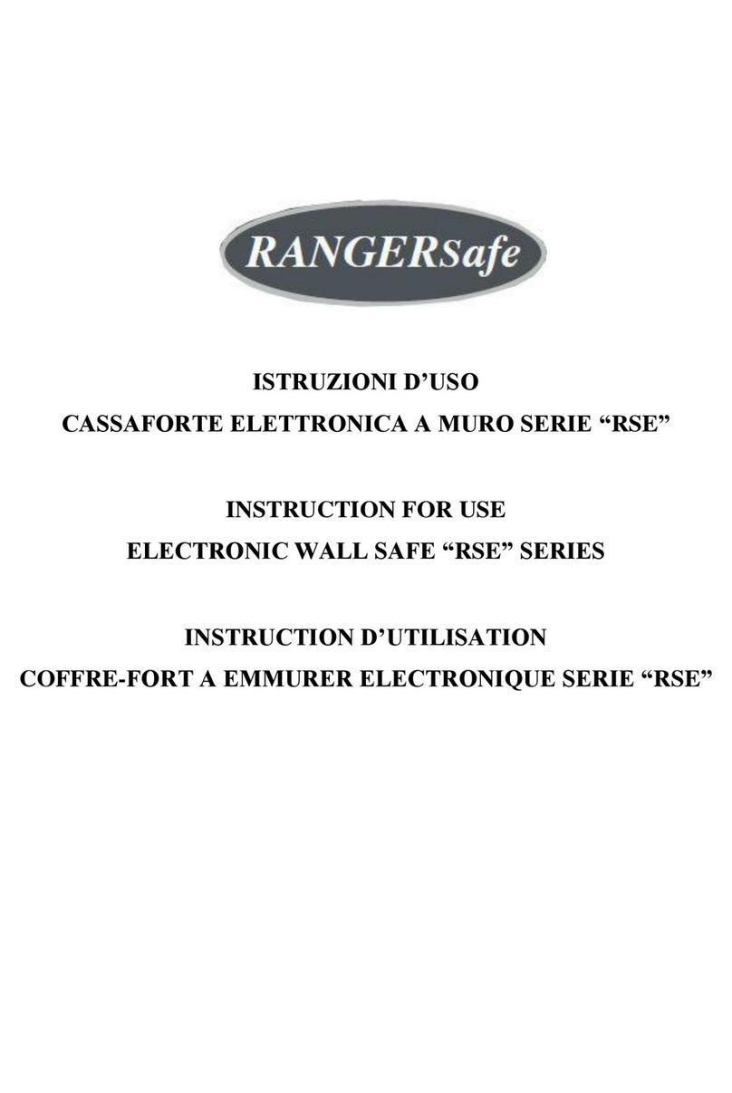 RANGERSafe RSE Series Instructions for use