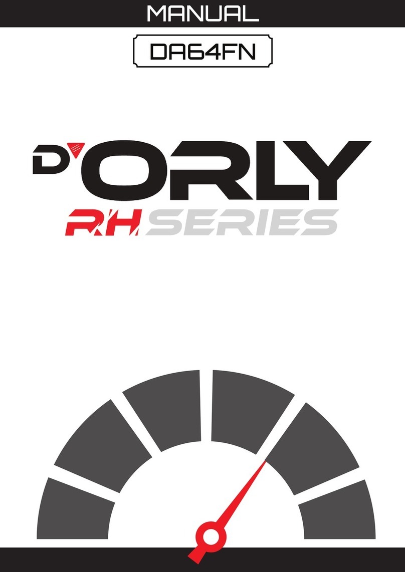 D'Orly RH Series User manual