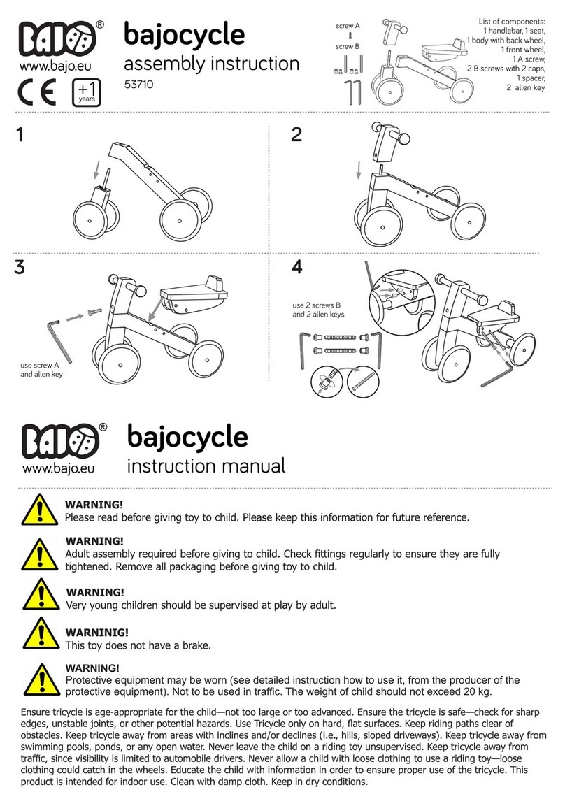 BAJO bajocycle Assembly instruction