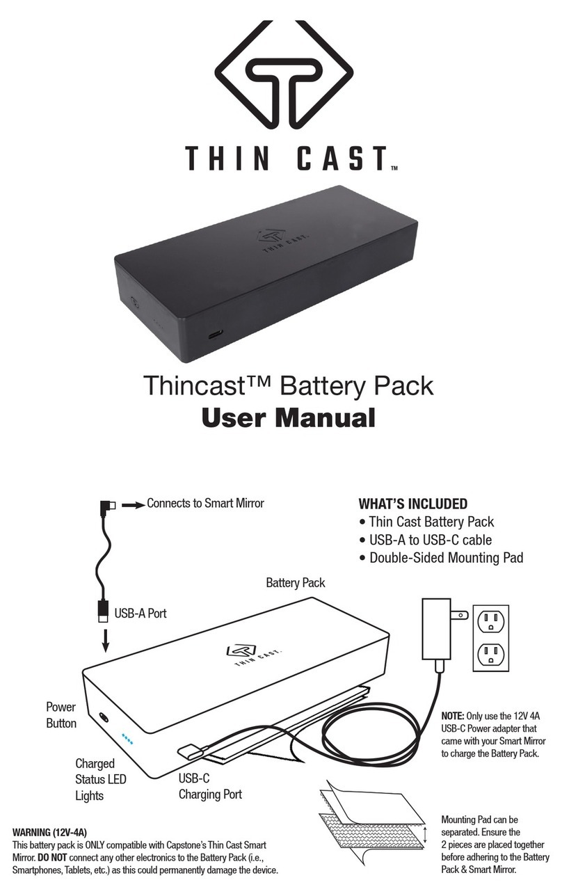 THIN CAST Thincast user manual