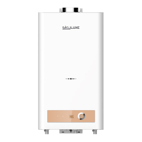 SKYLUXE ONIX 11L GLP Owners and installation manual SKYLUXE ONIX 11L GLP Owners and installation manual