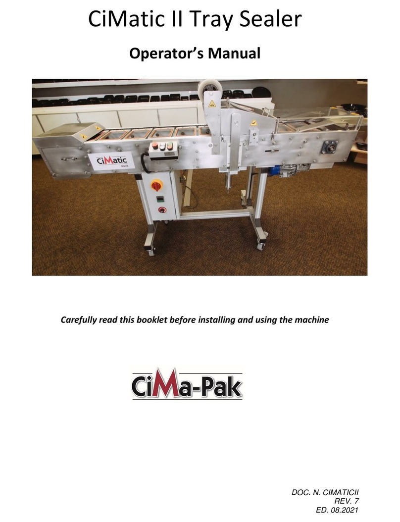 ciMa-Pak CiMatic II Operator's manual