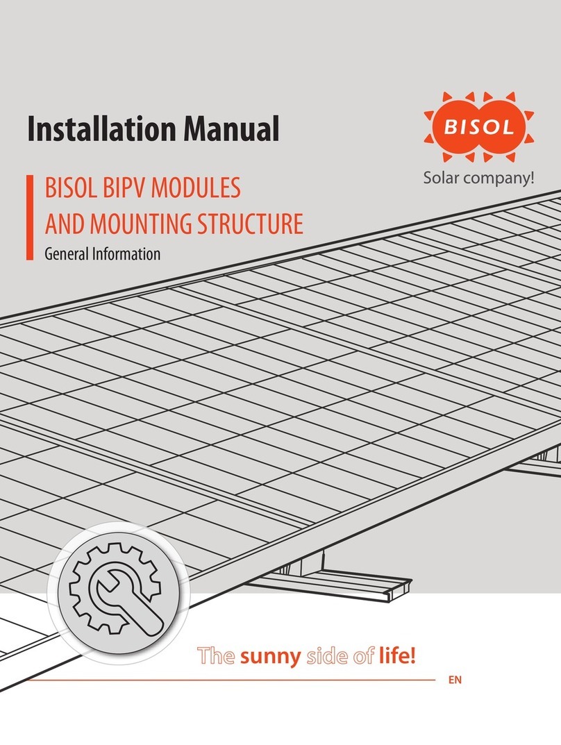 BISOL BIPV installation manual BISOL BIPV installation manual