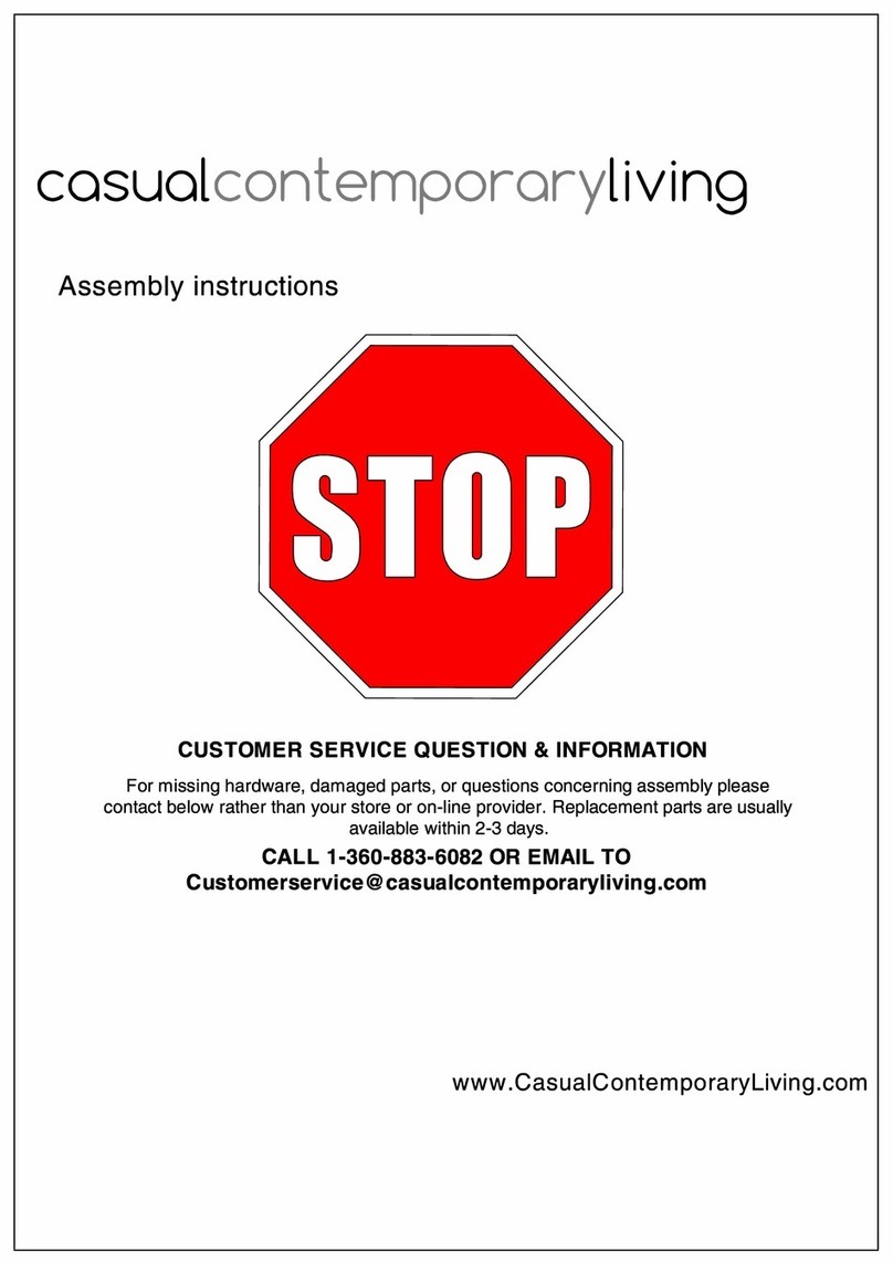 casual contemporary living ACACIA SOFA SERVER C-TABLE VTTFT0006DM Assembly instructions casual contemporary living ACACIA SOFA SERVER C-TABLE VTTFT0006DM Assembly instructions