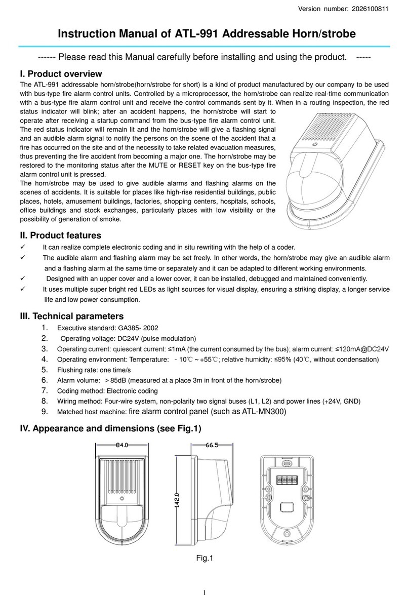atlfire ATL-991 instruction manual