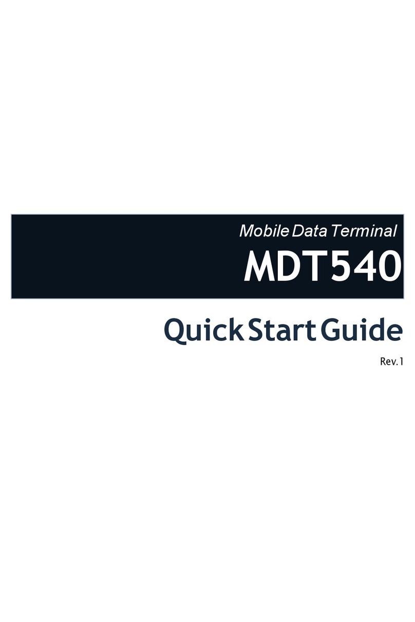 Topicon MDT540 quick start guide