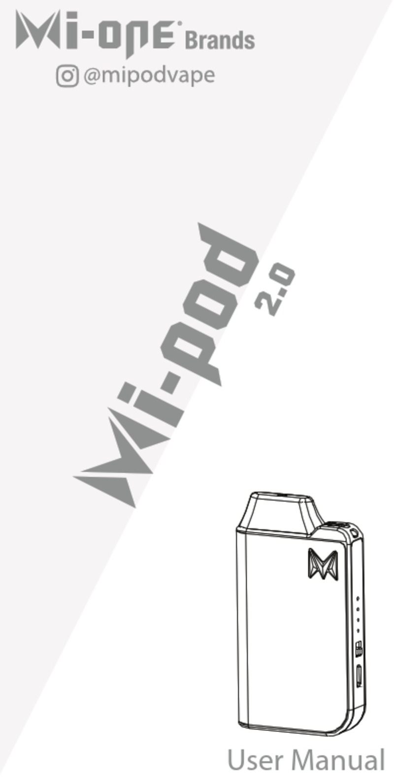 Mi-one Mi-pod 2.0 user manual