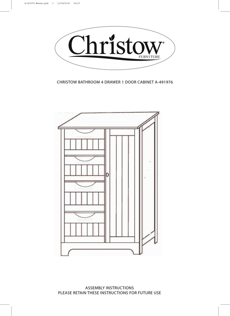 Christow furniture A-491976 Assembly instructions Christow furniture A-491976 Assembly instructions