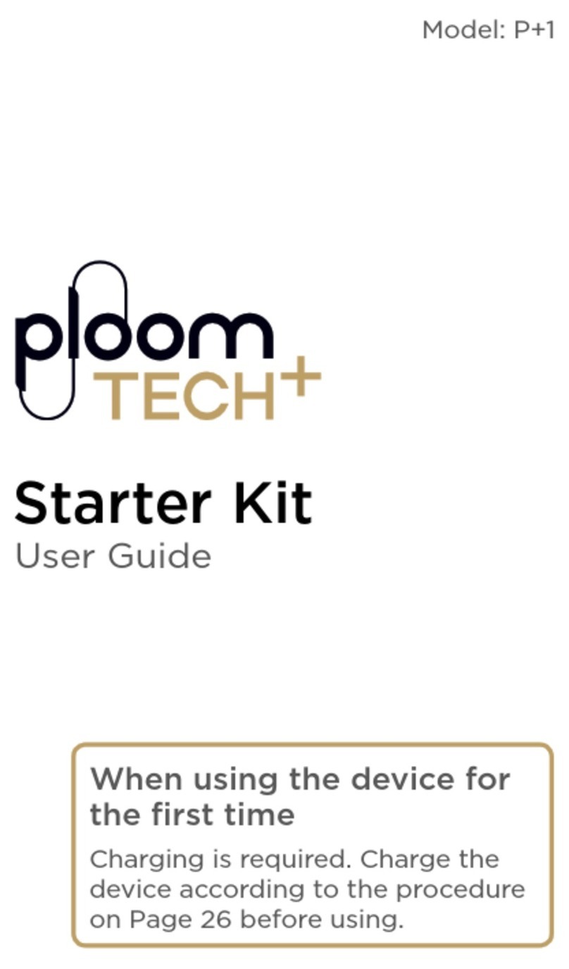 Ploom TECH+ Starter Kit user guide