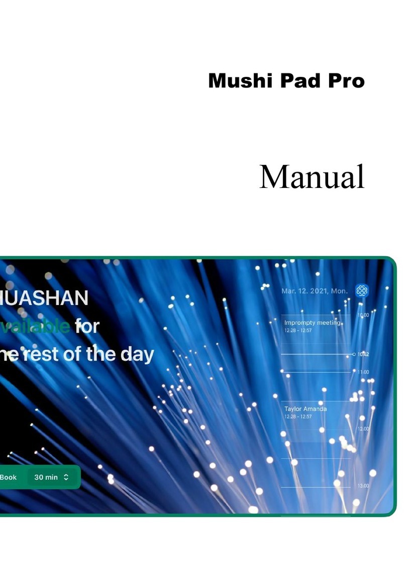 Nanjing Mushi Mushi Pad Pro manual