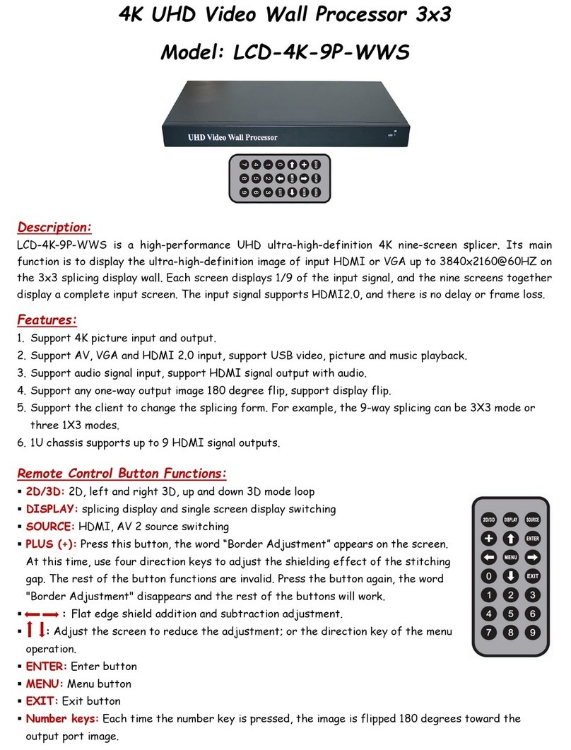 Katranji LCD-4K-9P-WWS quick start guide