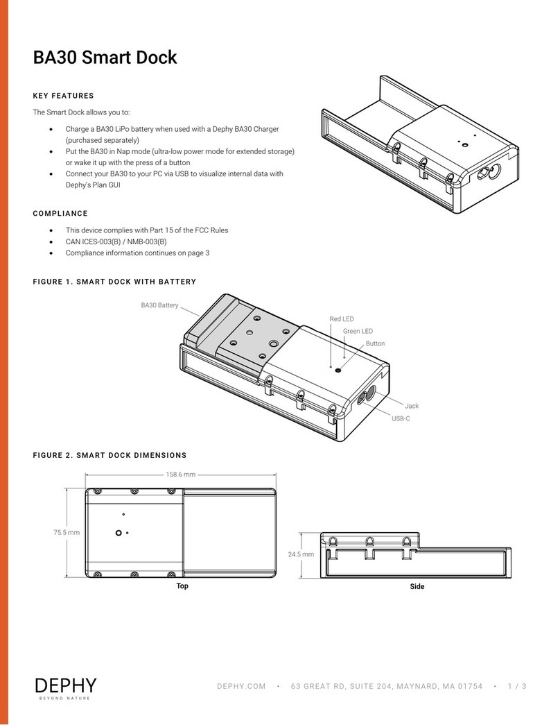DEPHY BA30 quick start guide