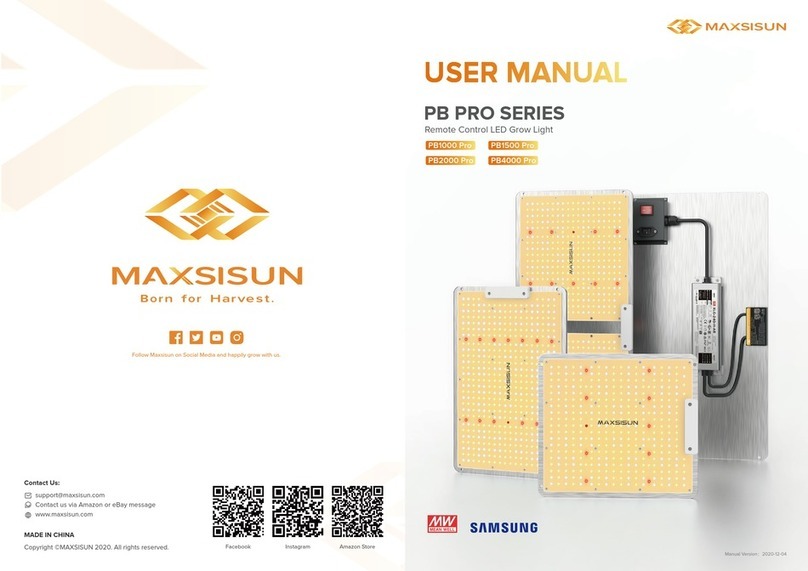 Maxsisun PB PRO Series user manual Maxsisun PB PRO Series user manual