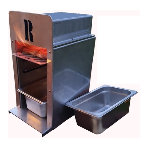 RAYNO GRILL RAYNO 800 Operation manual
