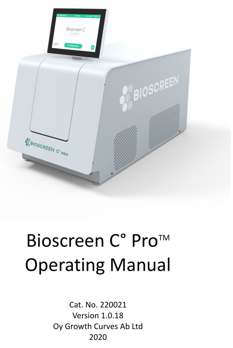 Bioscreen C Pro operating manual
