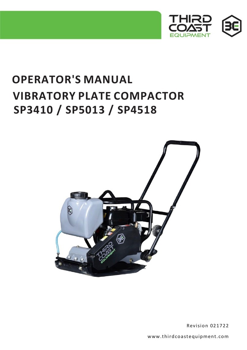 third coast equipment SP3410 User manual