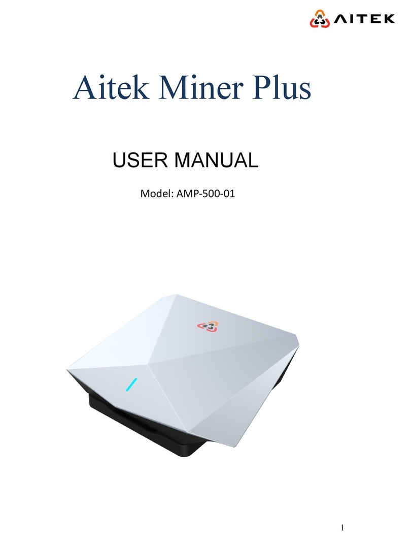 Aitek Miner Plus user manual