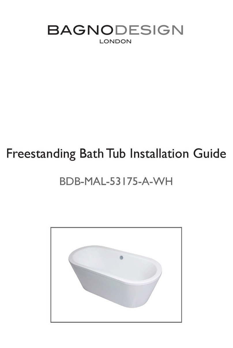 BAGNODESIGN BDB-MAL-53175-A-WH installation guide