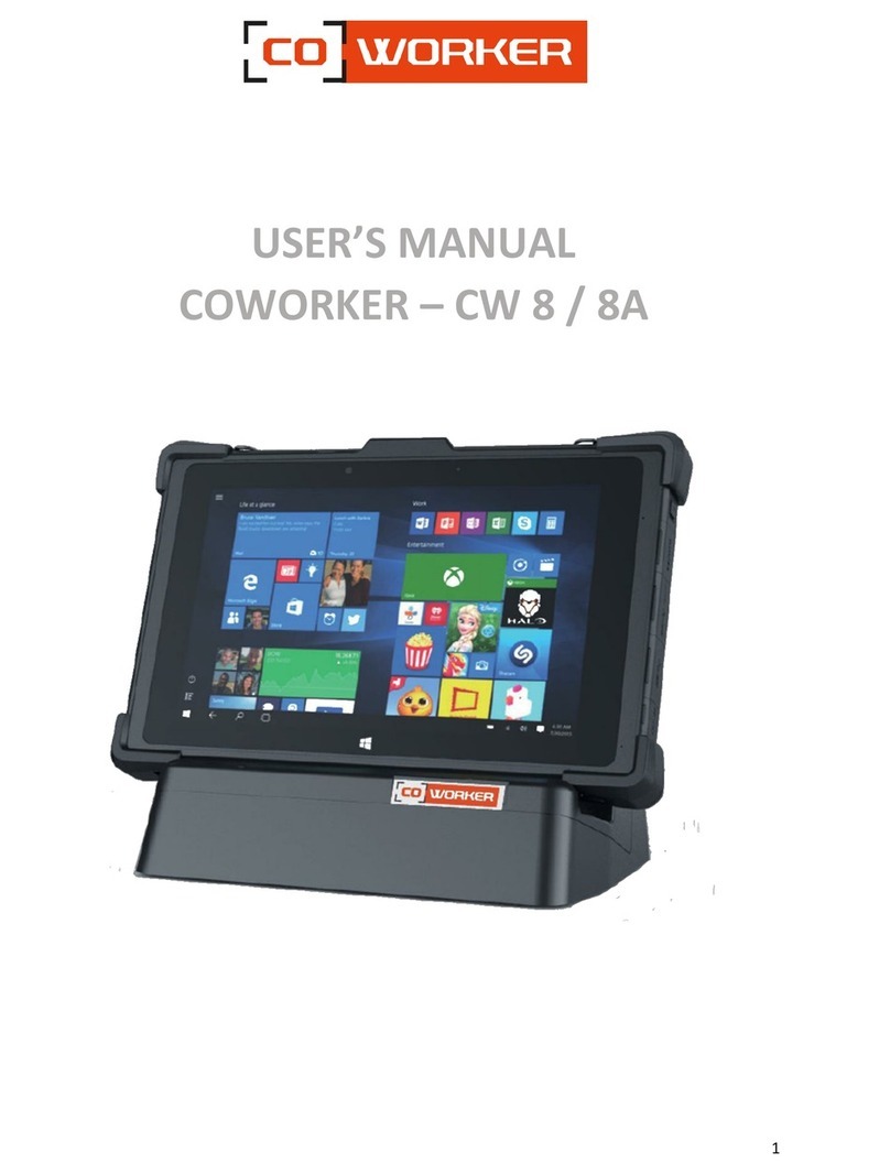 COWORKER CW8 user manual
